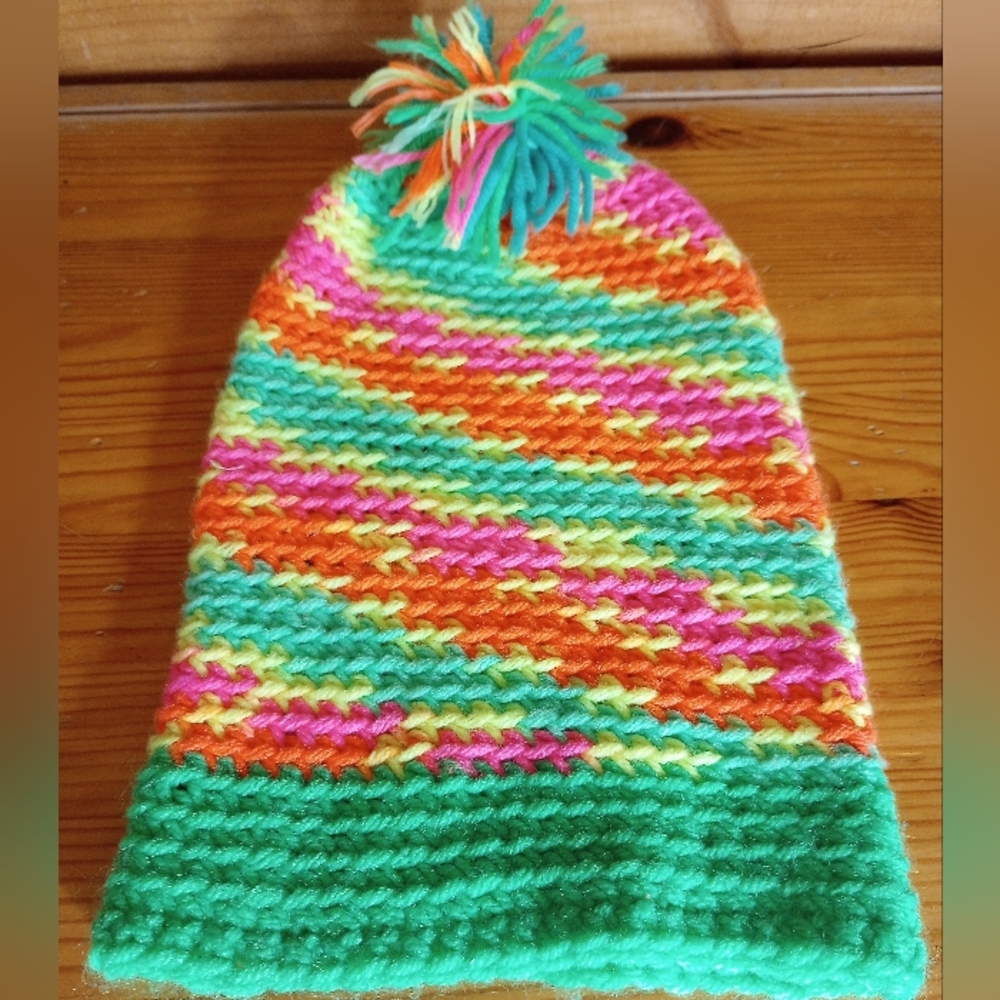 NEW Handmade Slouchy Crochet Beanie 🧶